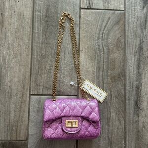 Sparkle glitter purse